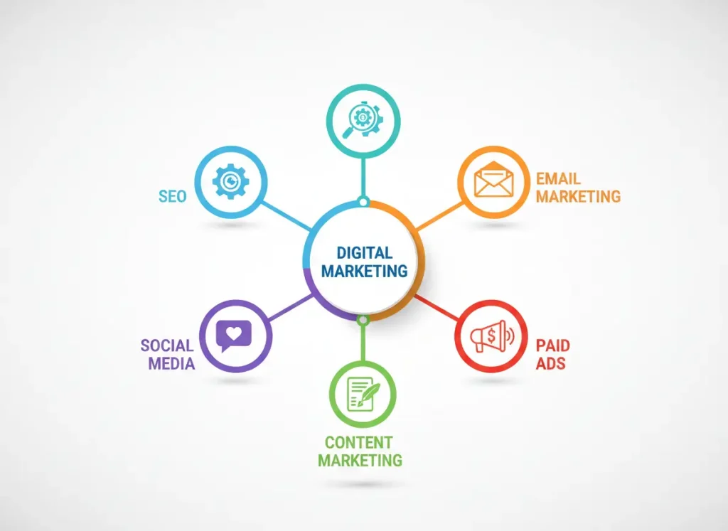 types of digital marketing
