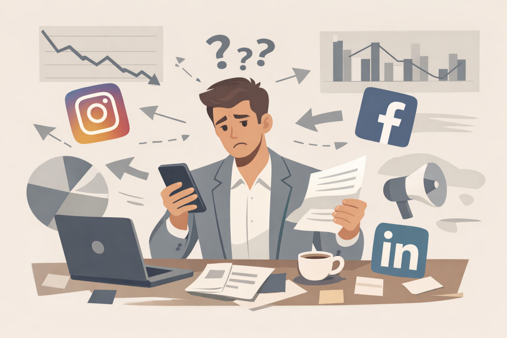 Common Social Media Marketing Mistakes Businesses Make not understanding the core of social media marketing